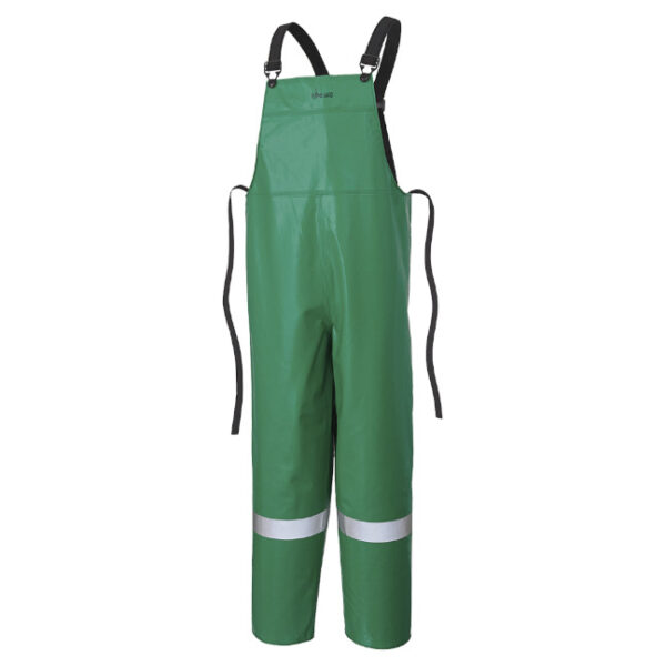 CA-43® FR and Chemical Protective Bib Pant – StarTech Tape – Green – 3XL
