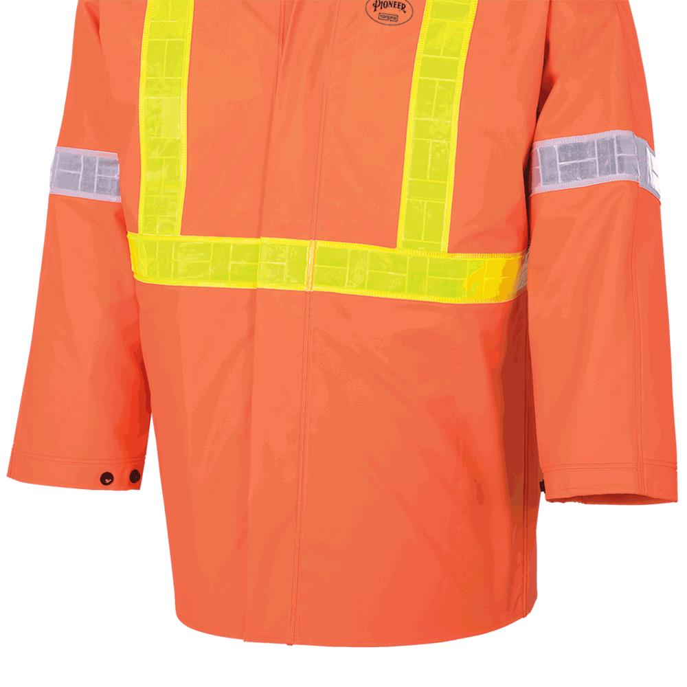 Element FR™ 3-Piece Safety Rainsuit – PVC – Hi-Vis Orange – 2XL