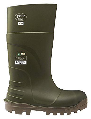 Ranpro Ultra –50°C PU Boots – Composite Toe/Plate – Green – 12