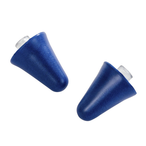 Premium Banded Earplus – Tapered – Blue – 1 pr