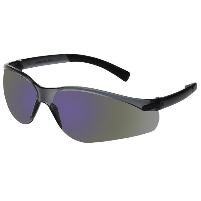 X330 Series Safety Glasses – Hard Coated – Blue-Mirror Lens Tint