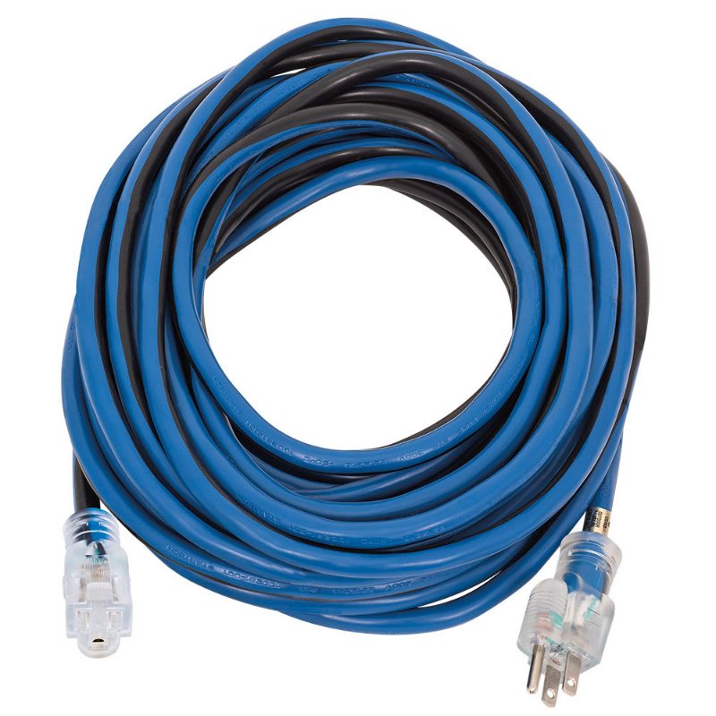 Extension Cord – Contractor Grade – Single Tap – 12 Gauge – 50'