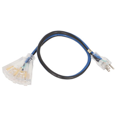 Contractor Grade 3' Adapter – Tri-Tap – 14 Gauge
