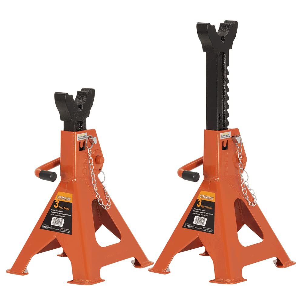 Jack Stands – Ratcheting-Style – 3 Ton – 1 pair