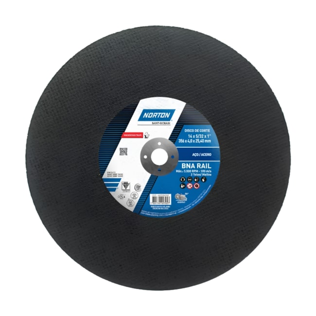 14 In. x 5/32 In. x 1 In.-20 mm Gemini Metal Decking Cut-Off Wheel A 24 T T01/41