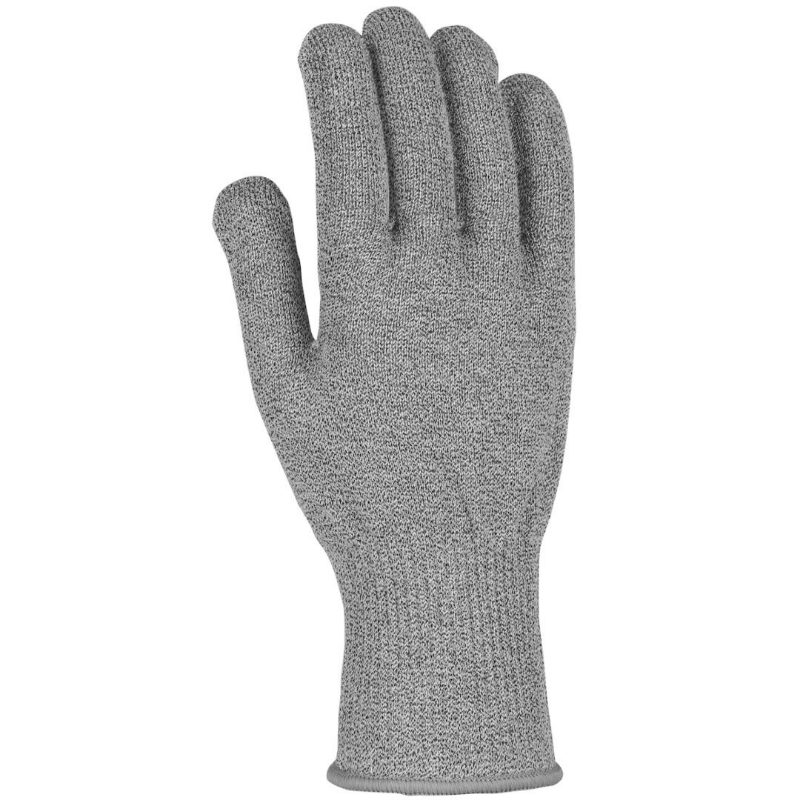 Seamless Knit HPPE / Stainless Steel Blended Glove Light Weight (Gray XL)