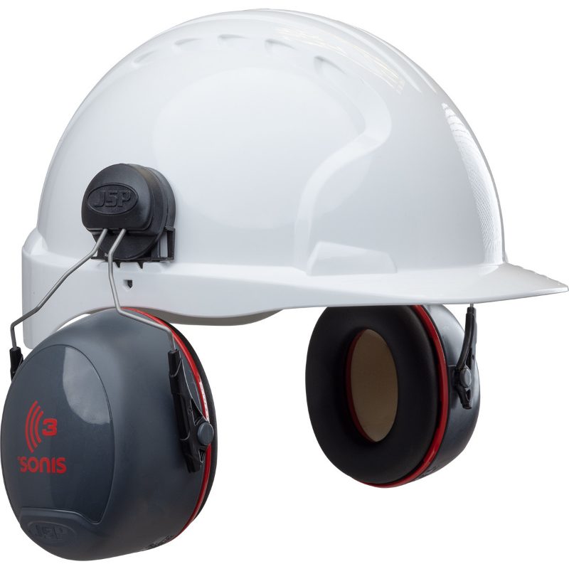 Cap Mounted Passive Ear Muff NRR 29 (Dark Gray OS)