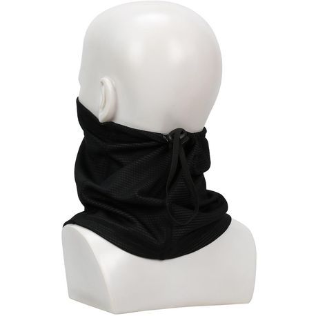 Adjustable 2-Layer Neck Gaiter (Black OS)