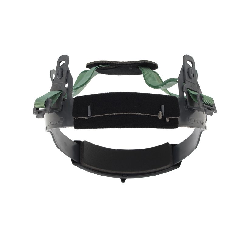 4'' HEADGEAR RATCHET W MINER LAMPS (Black 4")