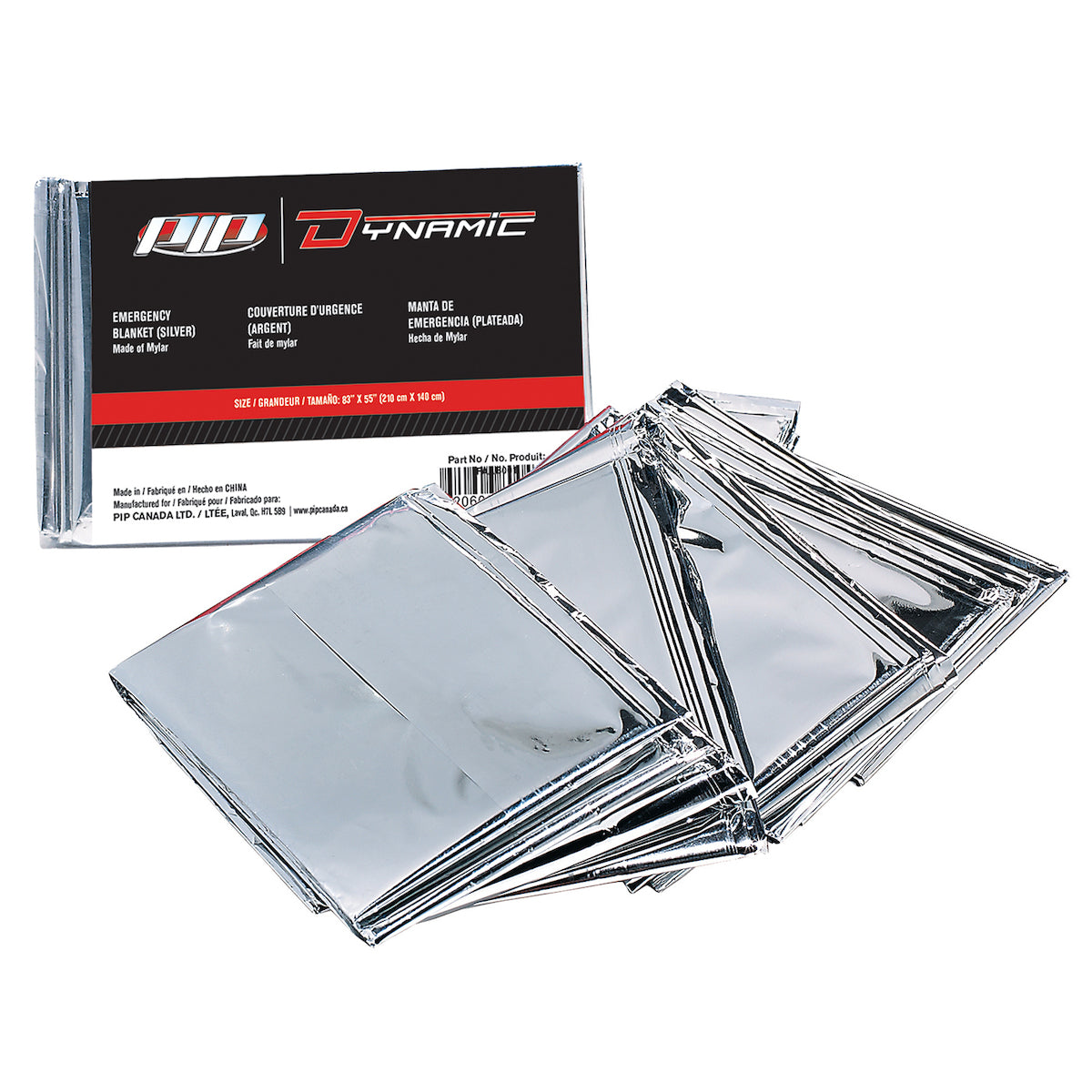 EMERGENCY RESCUE BLANKET, 41"X72" (Gray OS)