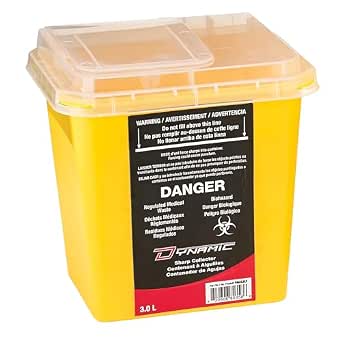 SHARPS CONTAINER, 3L (Yellow 3 L)