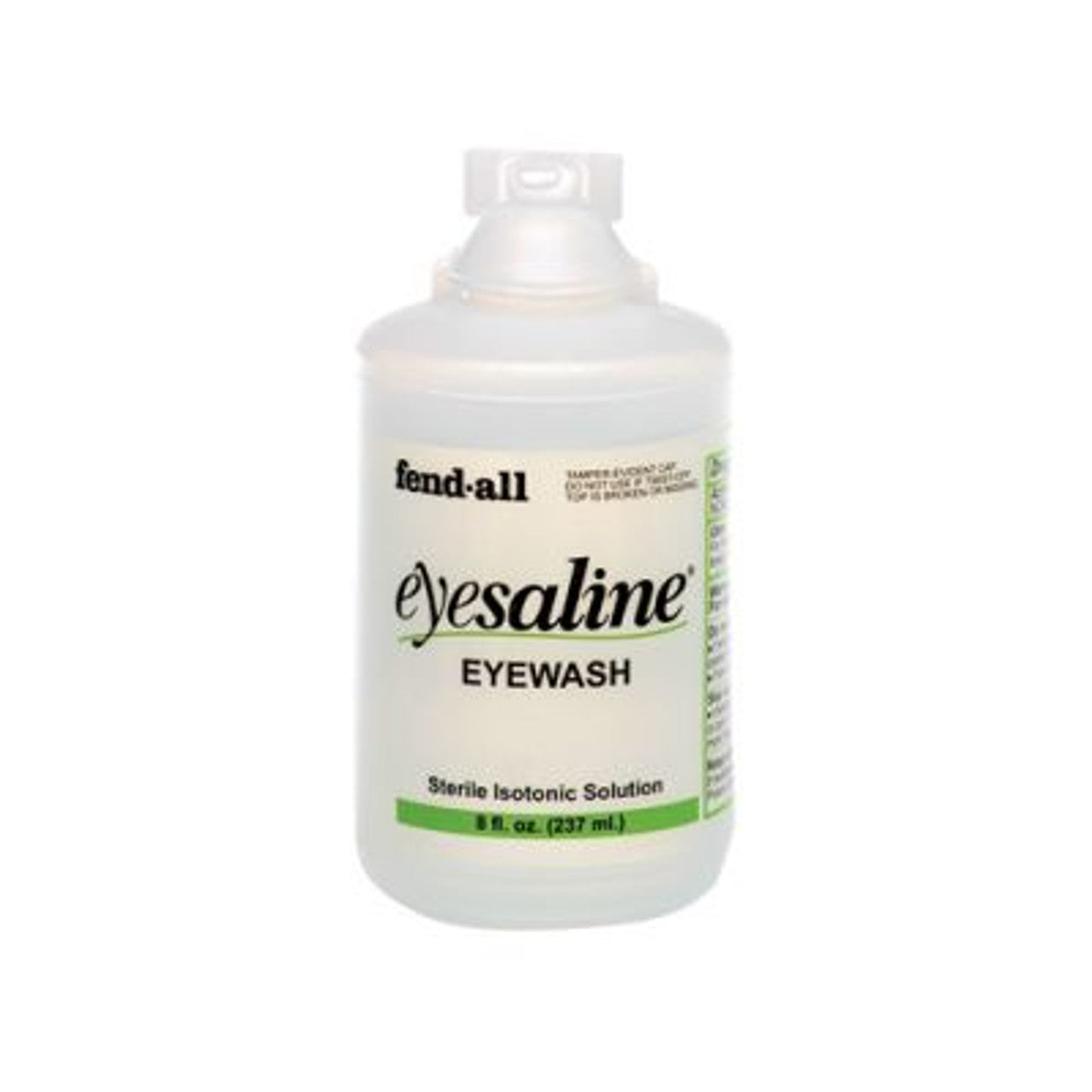 ISOT. SALINE EYEWASH,STERILE,8OZ,CS/ 12 (Clear 8OZ)