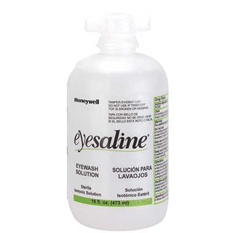 ISOT. SALINE EYEWASH,STERILE,16OZ,CS/ 12 (Clear 16OZ)