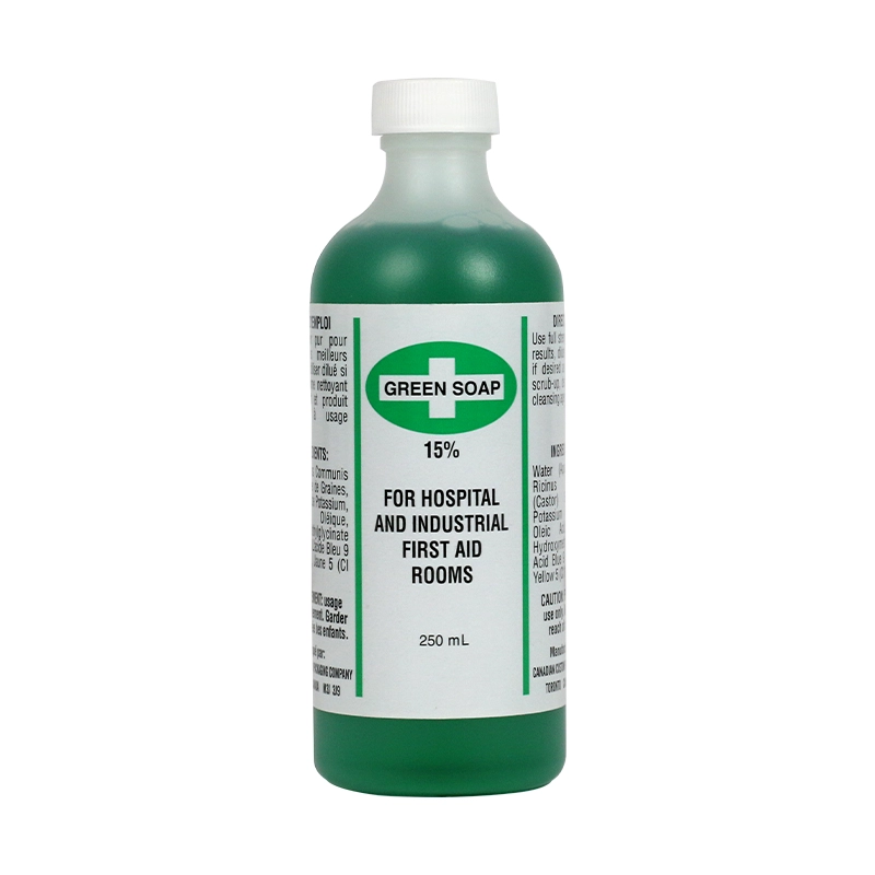GREEN SOAP ANTISEPTIC LIQUID SOAP, 250ML (Green 250 ml)