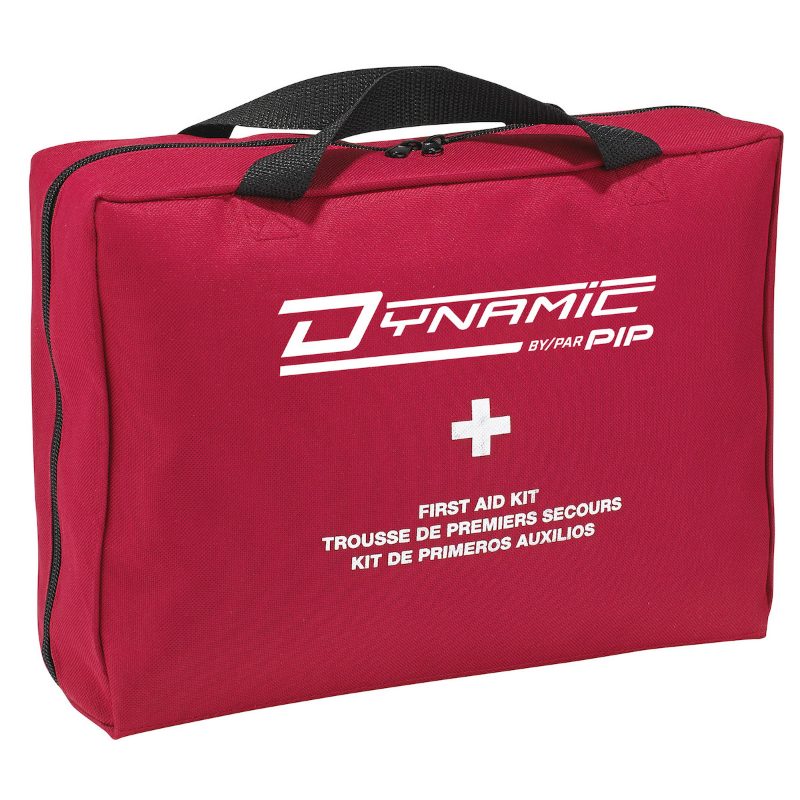 EMPTY NYLON POUCH, 13"X11"X4.5" (Red OS)