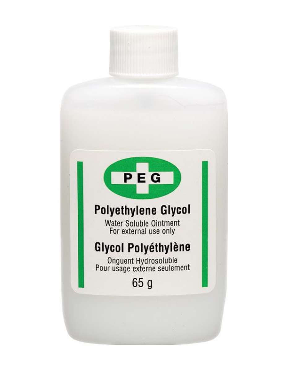 PEG FA CREAM,POLYETHYLENE GLYCOL,65GR (White OS)