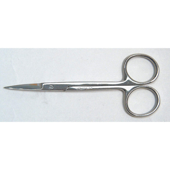 IRIS SCISSORS,STRAIGHT,SS,4.5" (Silver OS)