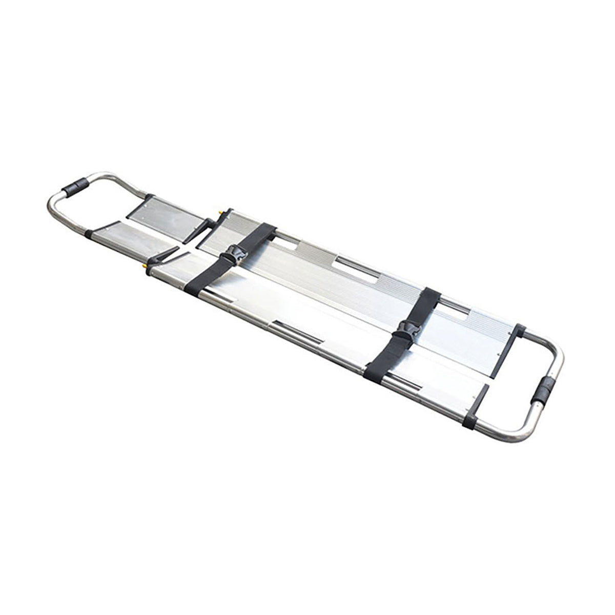 SCOOP TYPE STRETCHER,METAL,350LB CAP. (Silver OS)