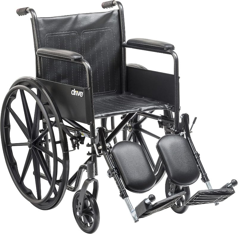 SILVER SPORT 2 WHEELCHAIR,18"WIDTH (Black OS)