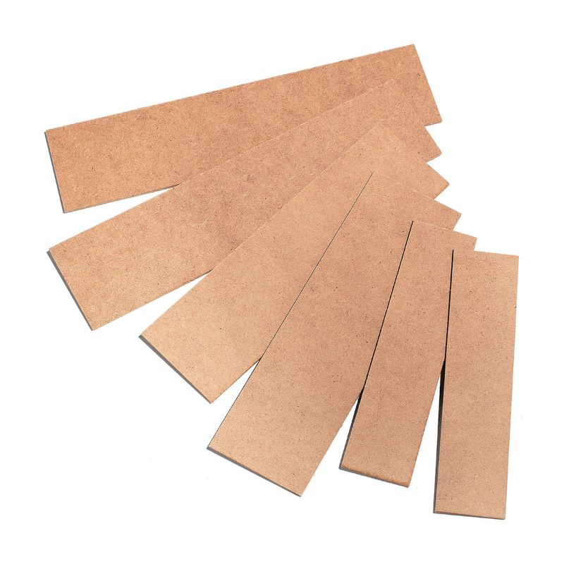 WOOD SPLINTS,2/EA (1"X8",10",12"),SET/6 (Natural OS)