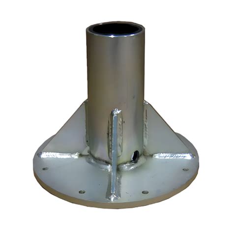 DAVIT, BASE, FLOOR, OS (Silver OS)
