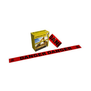 PIP BAR.TAPE,DISP.BOX,DANGER,EN,RED,1000FT