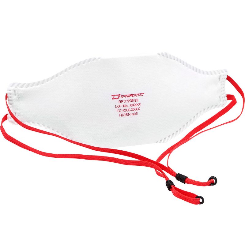 N95 Flatfold Disposable Respirator 20 Pack (White OS)
