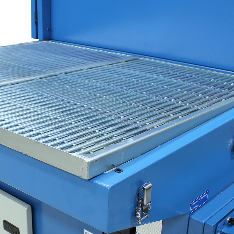 48" x 40" Heavy Duty Metal Downdraft Table , Air Pulse Clean w/ HEPA Fitler 2HP, 230V 3 Phase