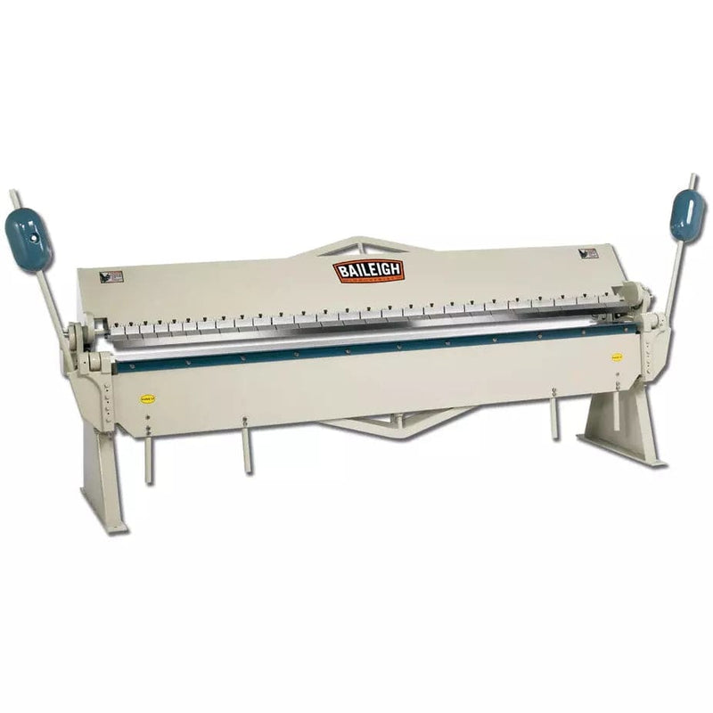 Heavy Duty Manually Operated Box and Pan Brake, 10' Length, 14 Gauge Mild Steel Capacity