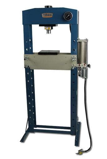 30 Ton Air/Hand Operated H-Frame Press, 6" Stoke, CE Approved