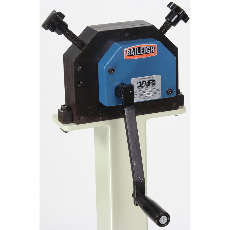 Manually Operated Three Roll Ring Roller, Includes Stand, Tooling for Flat
