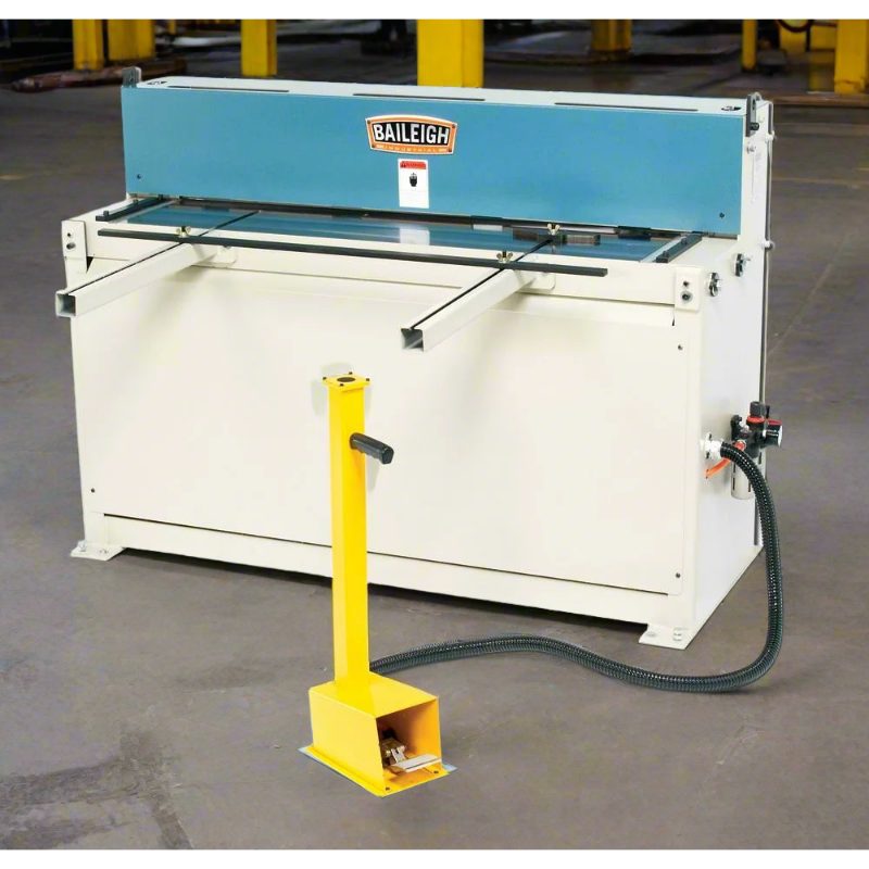 Air Powered Shear, 52' Length, 16 Gauge Mild Steel Capacity, 20 Strokes Per Minute
