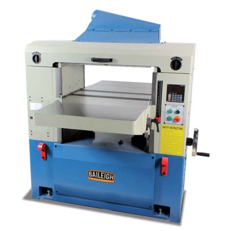 220V 1 Phase 10HP 25" NC Controlled Heavy Duty Planer, 9" Maximum Cutting Height,