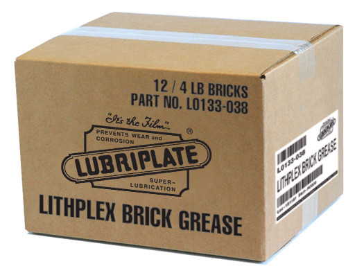 LITHPLEX BRICK GREASE, 12/BRICKS