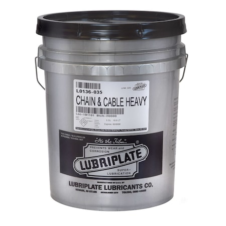 CHAIN & CABLE FL., 35 LB PAIL