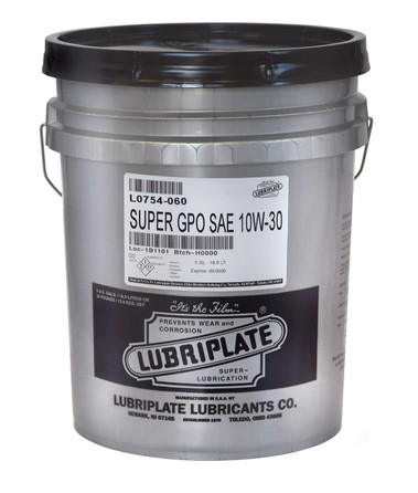 GPO M.O. SAE 10W-30, 5 GAL PAIL