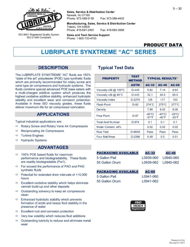 SYNXTREME AC-32, 5 GAL PAIL