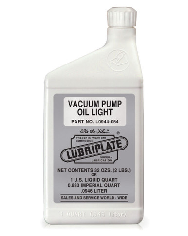 VAC. PUMP OIL LT, 4/1 GAL