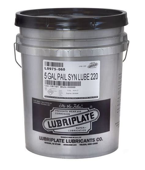 SYN LUBE 220, 5 GAL PAIL