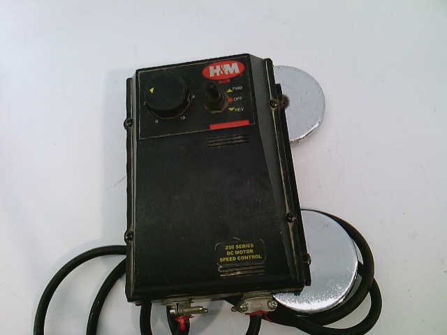 H&M Pipe 3 Position F/R Switch for 54 90VDC Speed Control Box