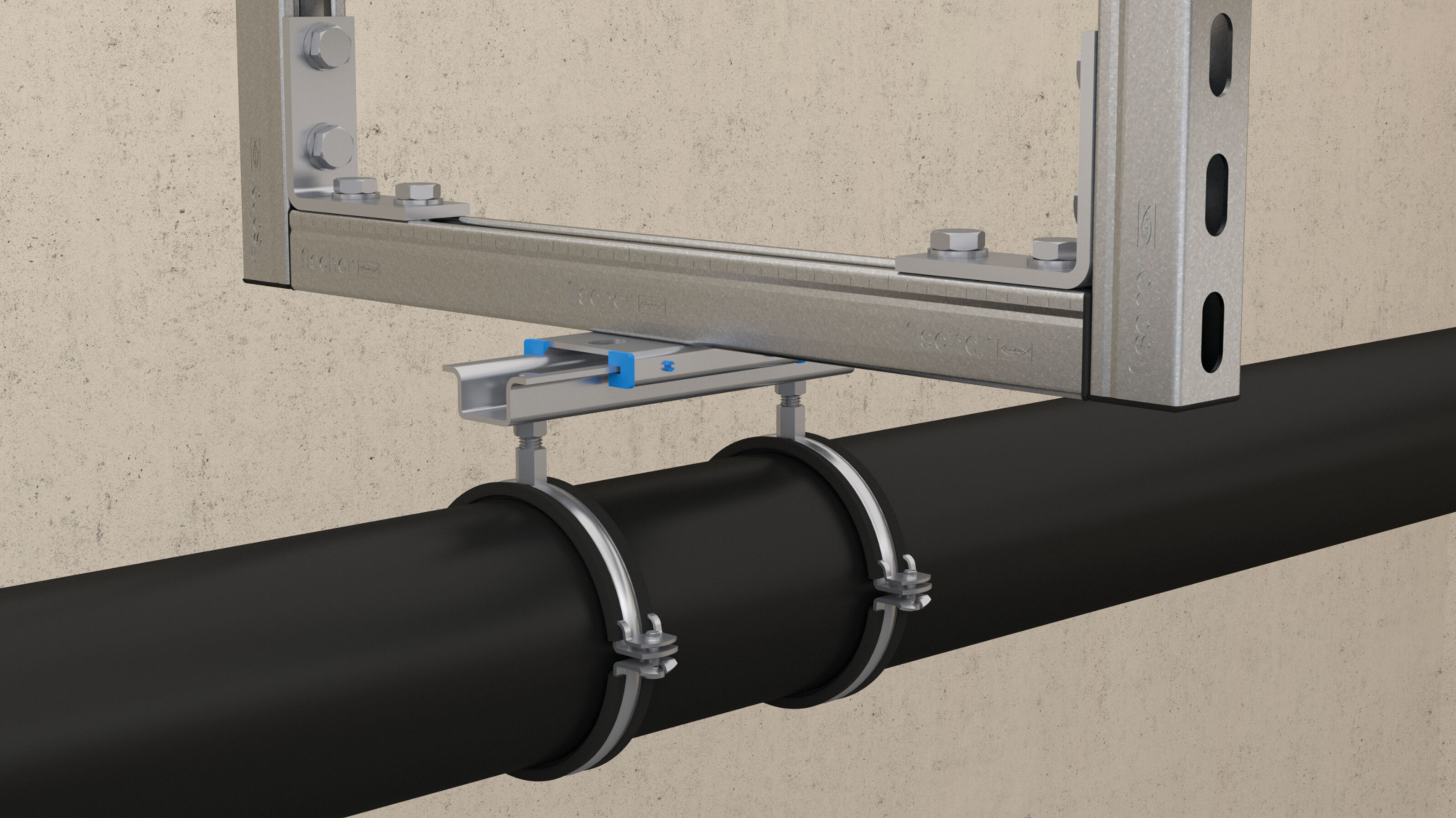 H&M Pipe 3 in. Std Duty No Tack Pipe Clamp