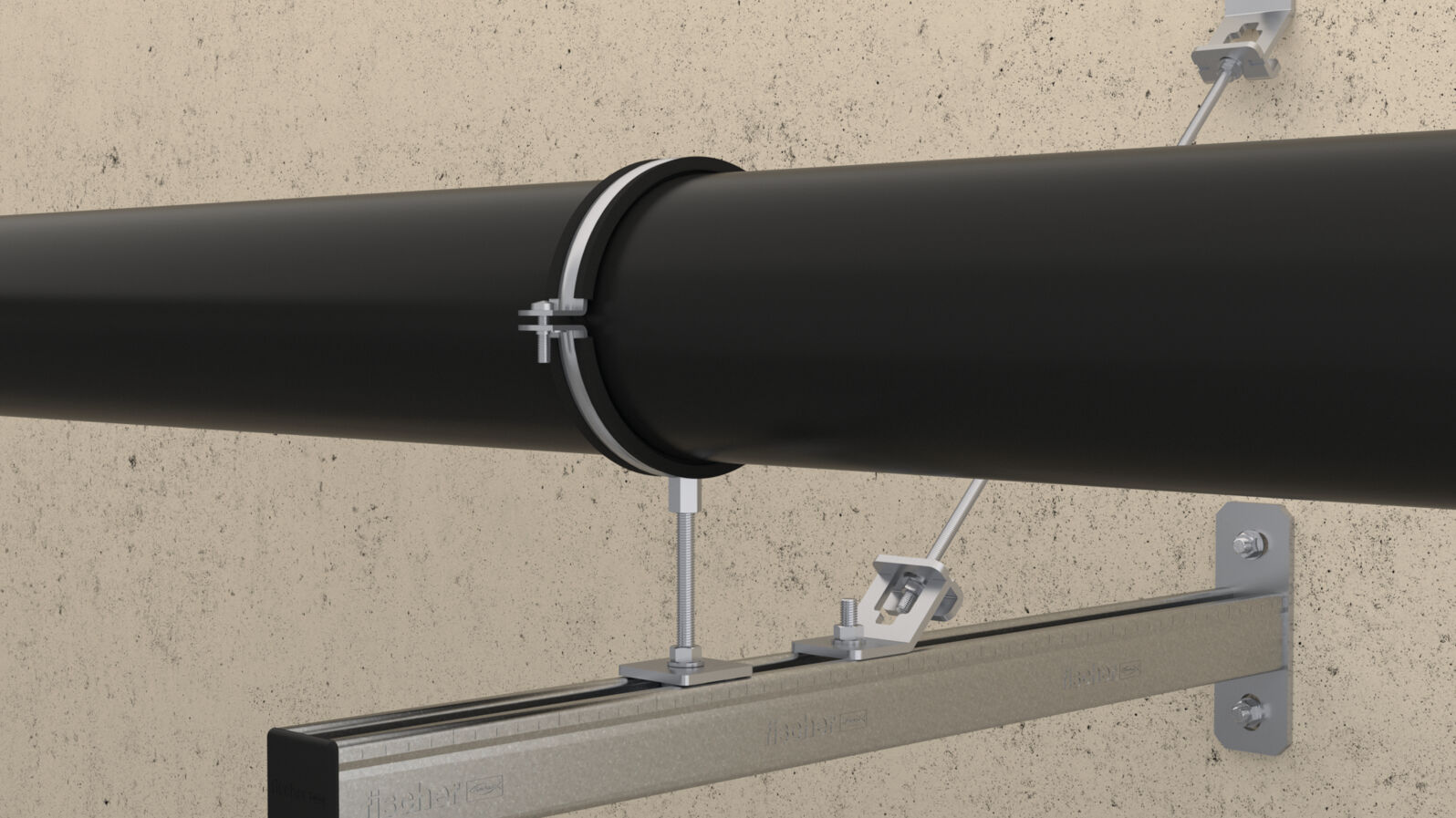H&M Pipe 30 in. Std Duty No Tack Pipe Clamp