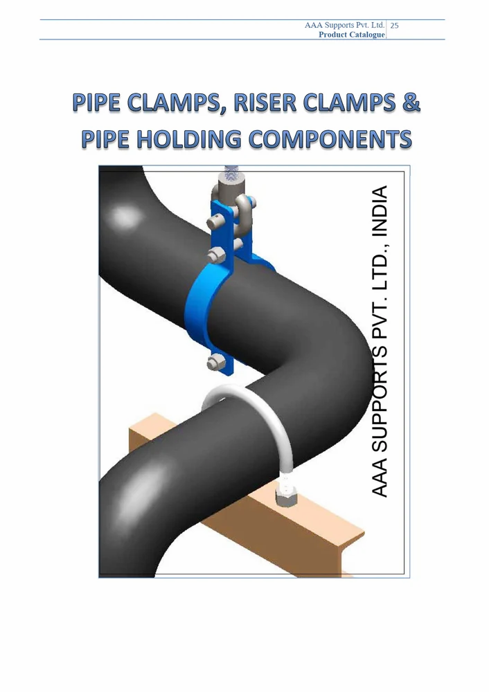H&M Pipe 56 in. Std Duty Hyd NT Pipe Clamp