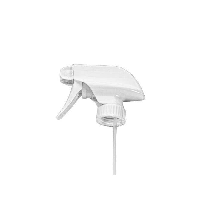 WHITE & NATURAL TRIGGER SPRAYER 28-400 NECK – 9 7/8 IN. DIP TUBE (300/CASE)