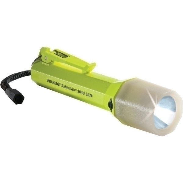 Pelican SabreLite™ LED With PL Shroud, lm – 161 Run Time – 22h Batt – C Cert – Class I, Division 1, Photoluminescent