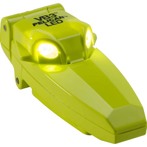 Pelican VB3™ LED, lm – 9 Run Time – 34h Batt – CR2032 Cert – Class I, Division 1, Hi-Visibility Yellow