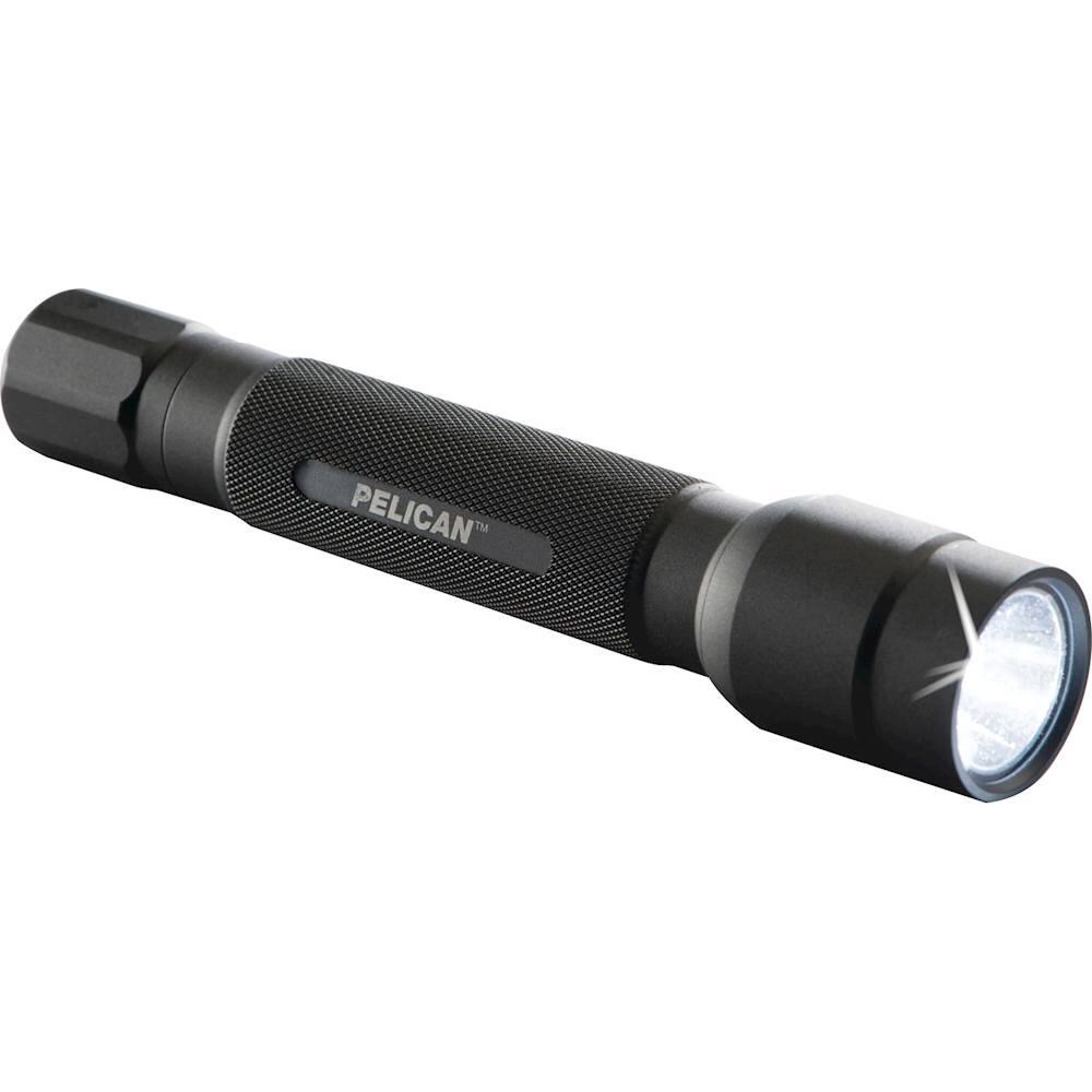 Pelican Tactical Flashlight LED, lm – 375 Run Time – 2h 30min Batt – AA, Black