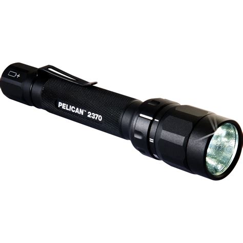Pelican Tactical Flashlight LED, lm – 358 Run Time – 2h Batt – AA, Black