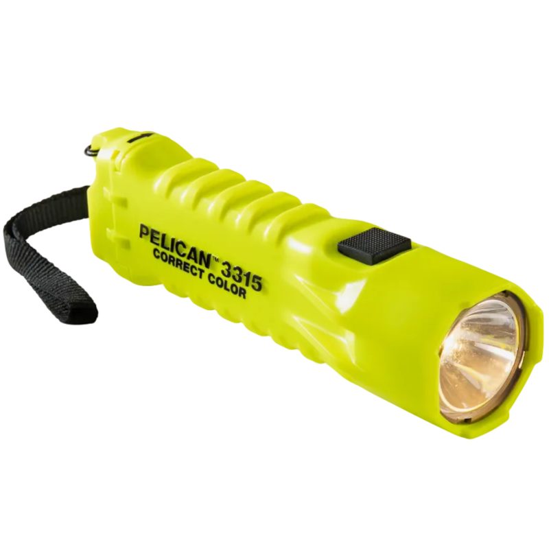 Pelican Medium Light LED with Correct Color Technology, lm – 130 Run Time – 16h 30m Batt – AA Cert – Class I, Division 1, H