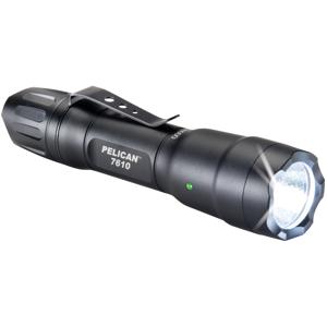 Pelican Tactical Flashlight LED Rechargeable, lm – 1018 Run Time – 1h 30min Batt – AA/CR123/Rechargeable Battery, Black